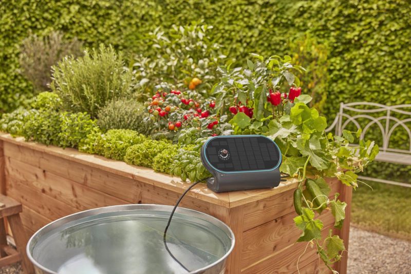 Gardena AquaBloom Set L - Bewateringsset op zonne-energie