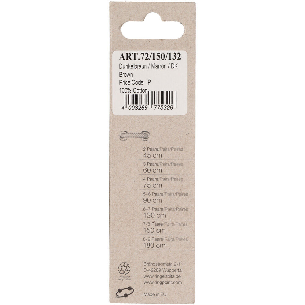 Ringpoint - Veters - 150 cm - Donkerbruin