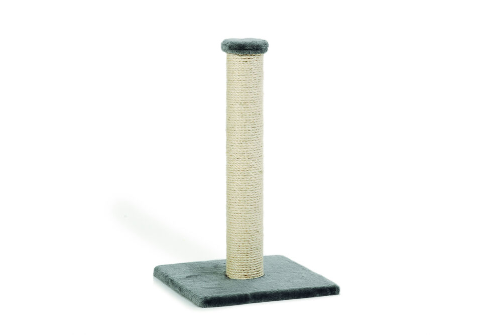 BEEZTEES Gina - Krabpaal - Grijs - 10x34x10 cm BEEZTEES Gina - Krabpaal - Grijs - 10x34x10 cm