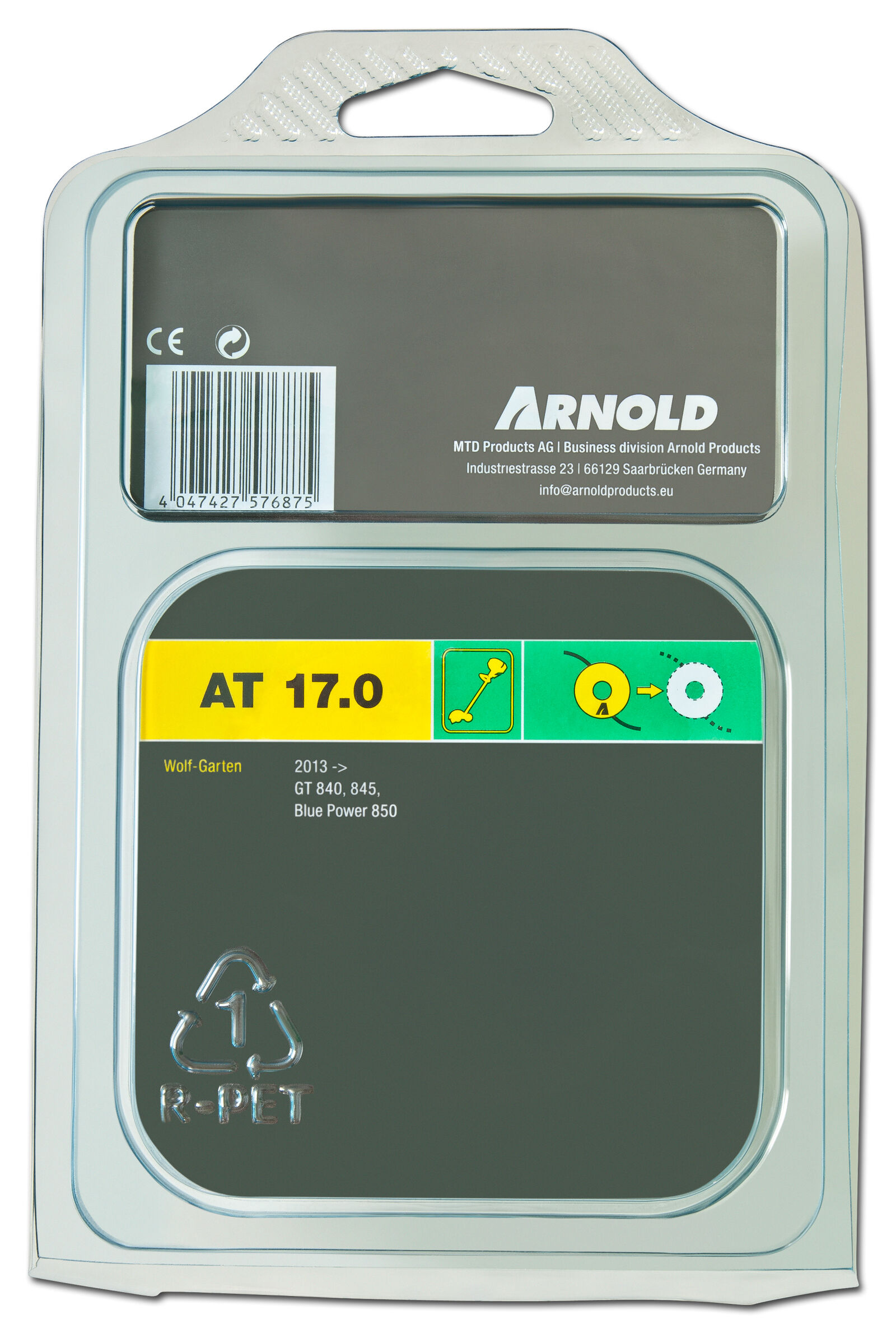 Arnold AT17.0 1.5mmx2x5m - Trimmerspoel - 500 cm