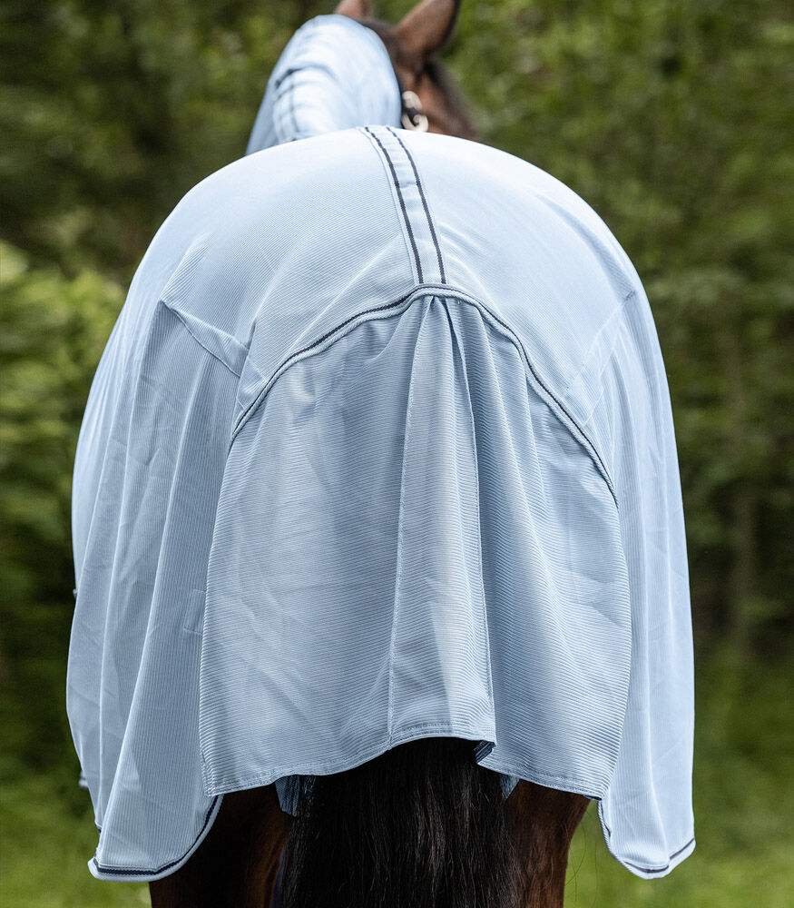 Waldhausen Pro - Eczeemdeken - Paardendeken - 1.00 cm - Blauw - 1.00 cm - 115/165 - 1.00 cm