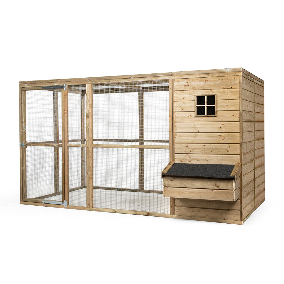 Glorenza - Kippenren - 183.00 cm - Naturel - 327.00 cm - 179.00 cm