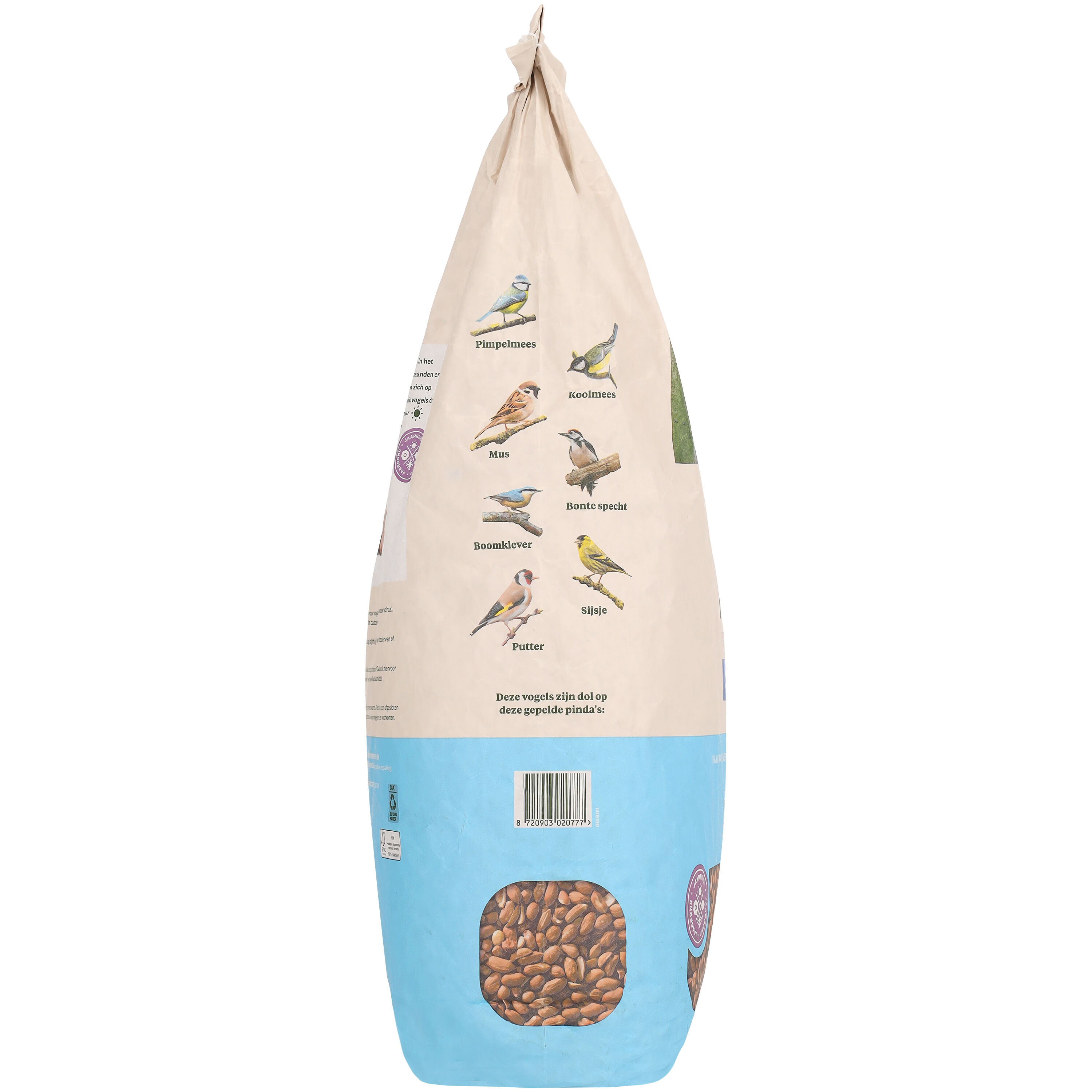 Welkoop Gepelde Pinda's - Tuinvogelvoer - 10 - Gepelde pinda