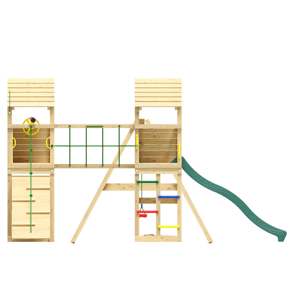 Jungle Gym Mandal Douglas - Speeltoestel - Donker groen