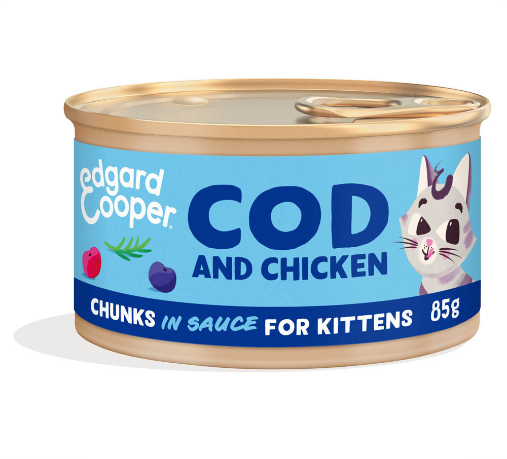 Edgard & Cooper Stukjes in saus - Kattenvoer
