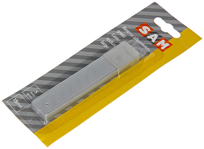 SAM - Reservemes 18mm - Grijs - 19x6.5x2 cm - 1 cm