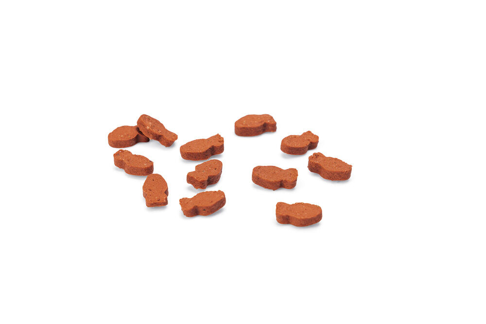 Beeztees Fishies Granen - Kattensnack - 140 - zalm