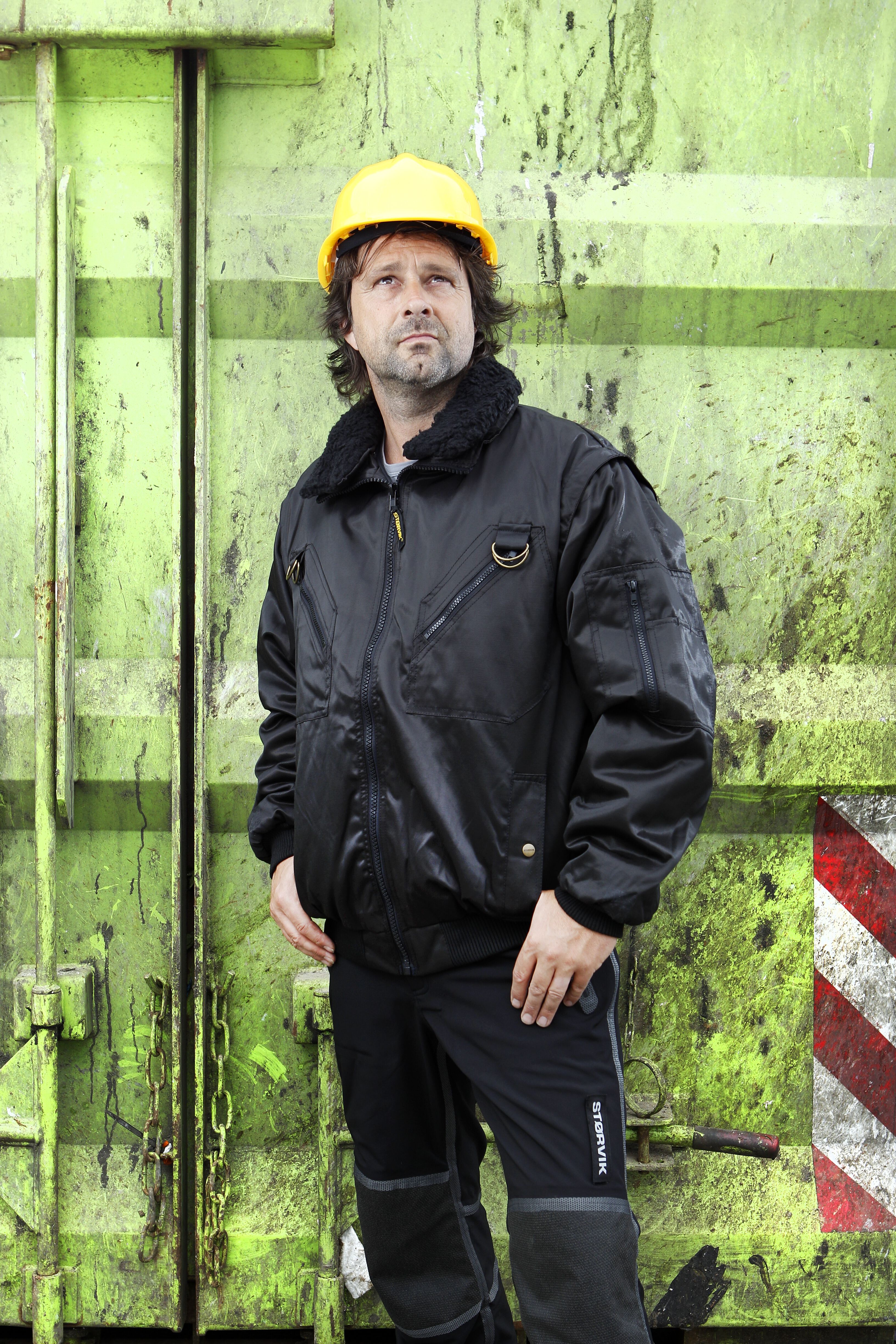 Störvik Stockholm - Pilotjack - Heren Jas - XL - zwart