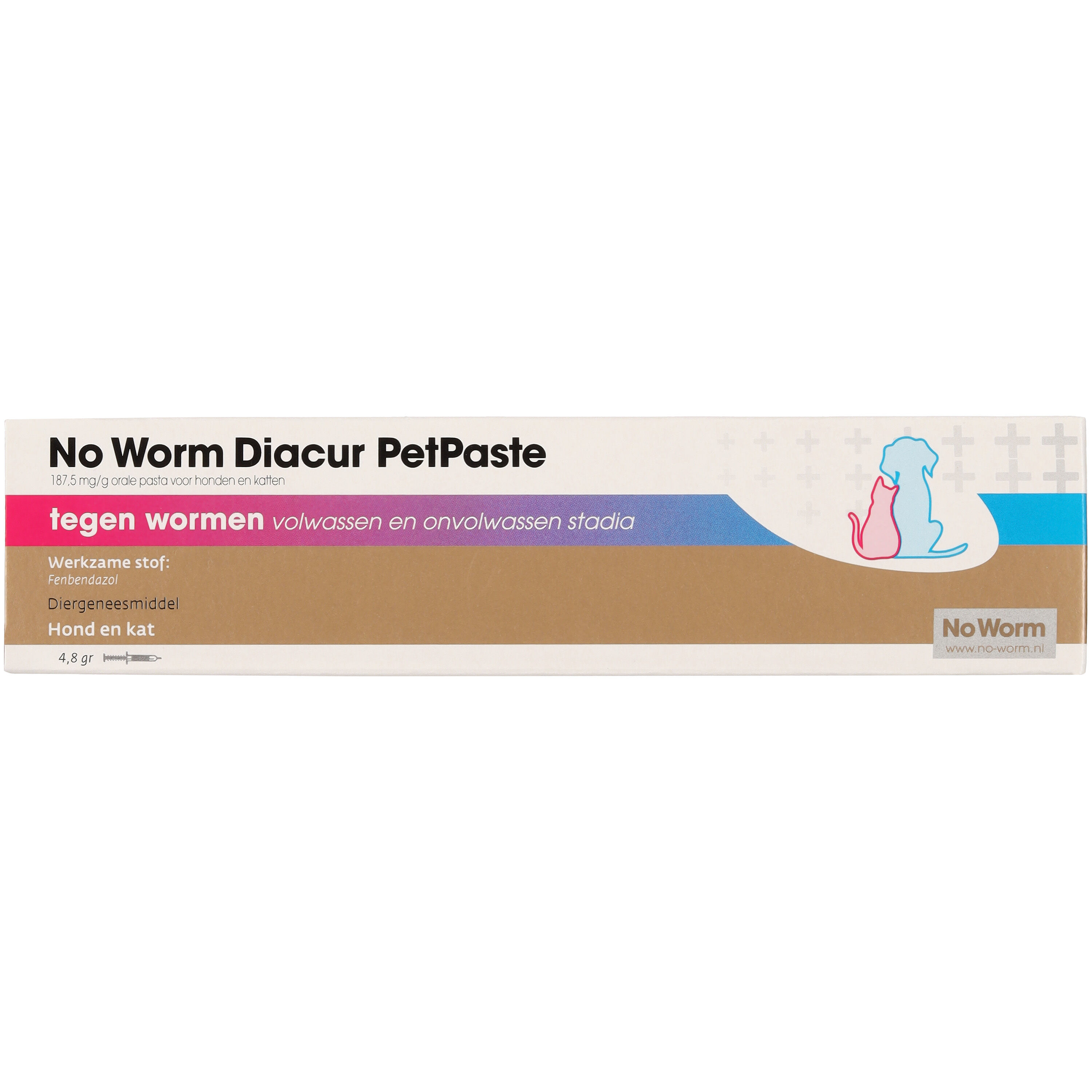 No Worm Diacur PetPaste - Wormenmiddel No Worm Diacur PetPaste - Wormenmiddel
