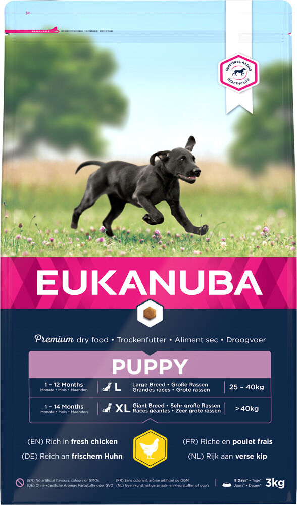 Eukanuba Growing Puppy Large - Hondenvoer - 3 - kip Eukanuba Growing Puppy Large - Hondenvoer - 3 - kip