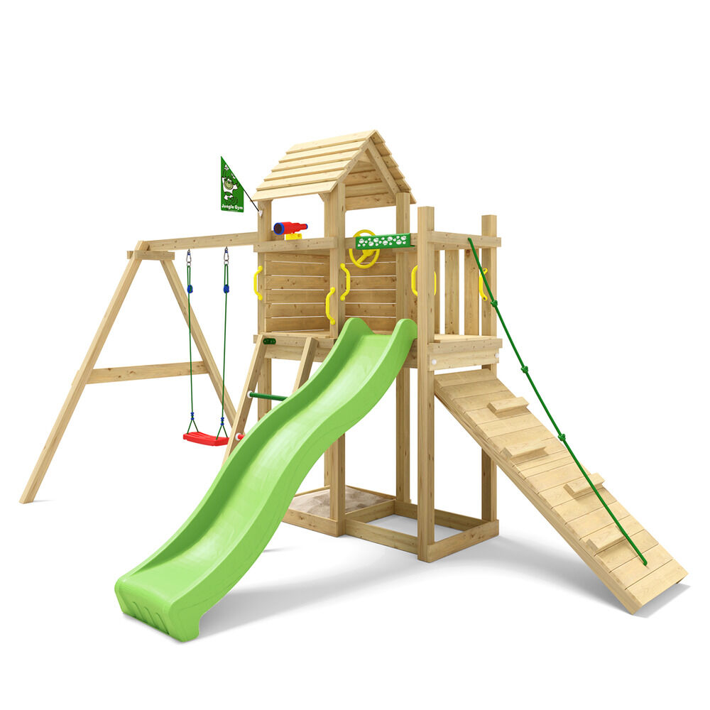 Jungle Gym Namsos Douglas - Speeltoestel - Licht groen