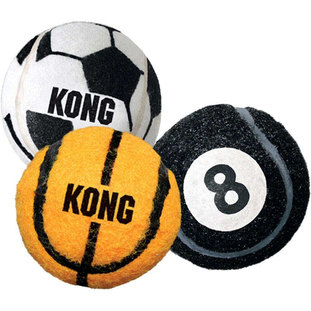 Kong Air Dog Squeaker Tennisbal met piep - Hondenspeelgoed - multi - 1.00x1.00x1.00 cm - S Kong Air Dog Squeaker Tennisbal met piep - Hondenspeelgoed - multi - 1.00x1.00x1.00 cm - S
