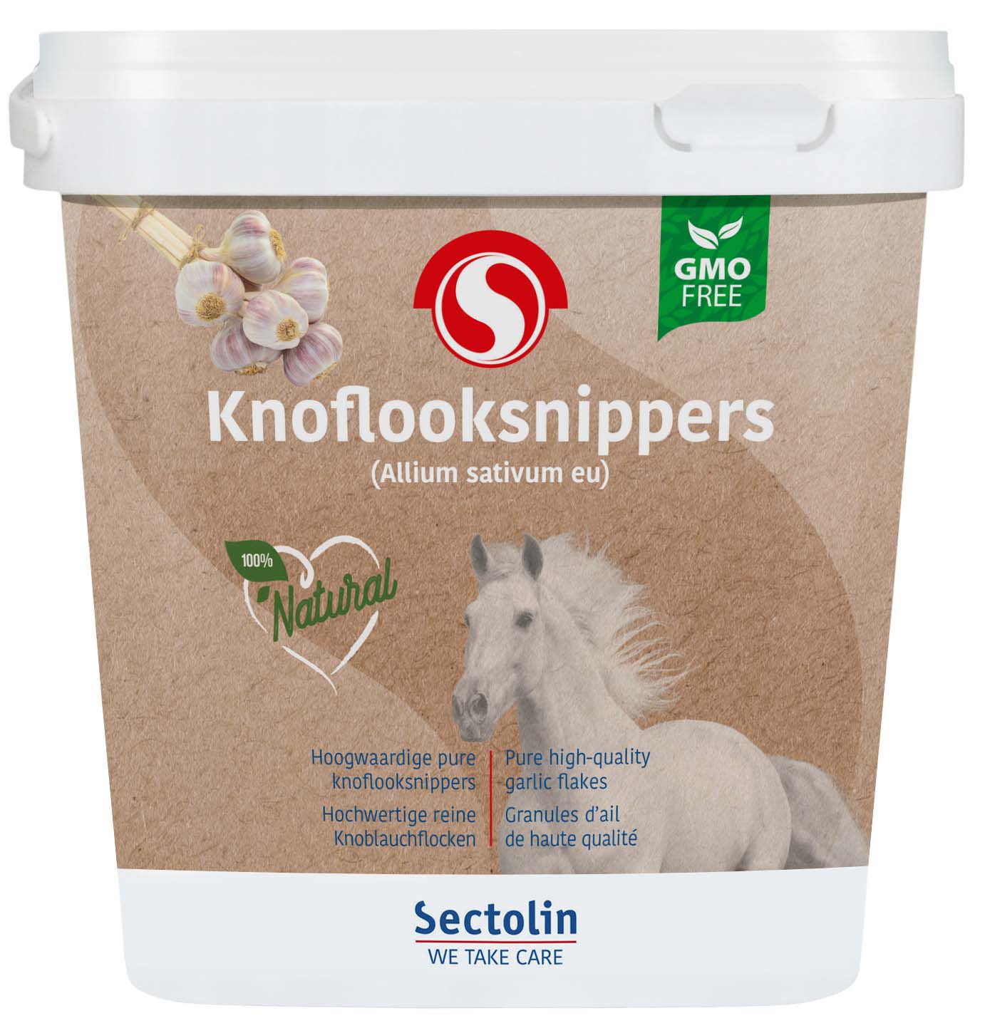 Sectolin Knoflooksnippers - Weerstandsupplement Paard - 2.00 - Emmer