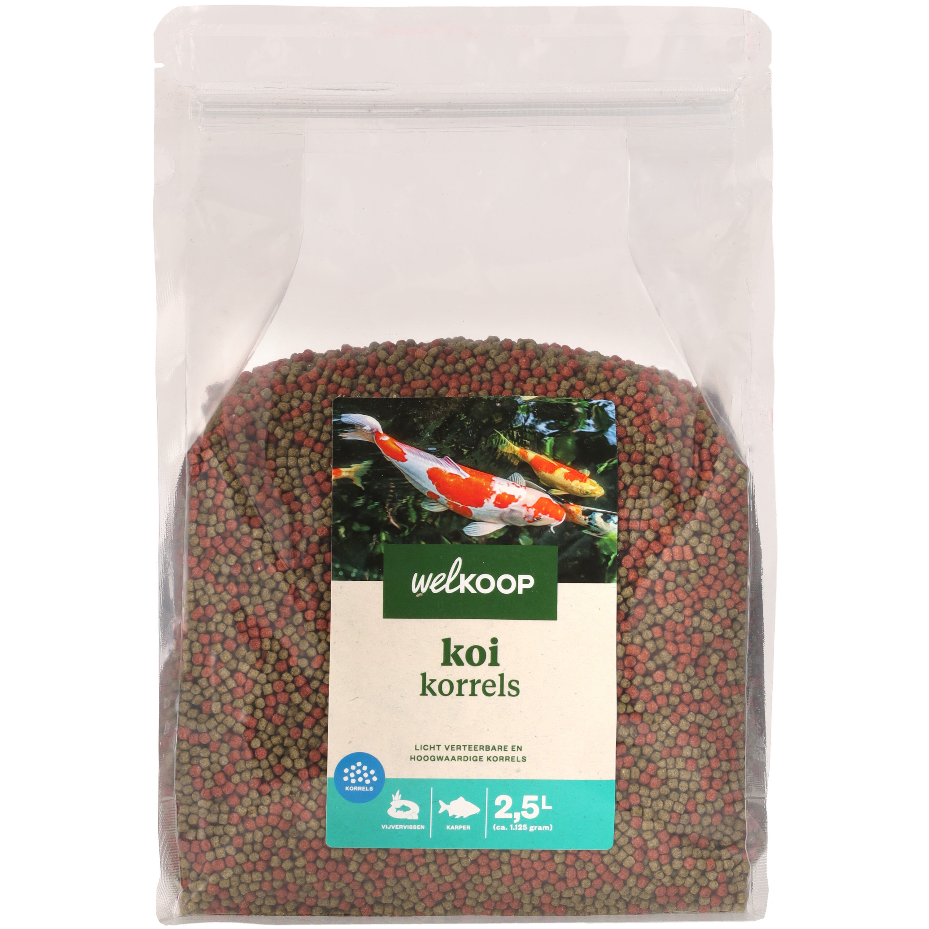 Welkoop Koikorrels  - Vijvervissenvoer Welkoop Koikorrels  - Vijvervissenvoer