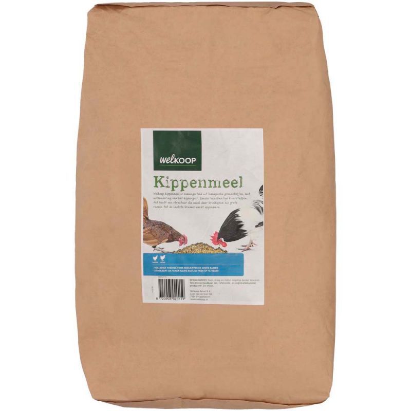 Welkoop Kippenmeel - Kippenvoer - 20 Welkoop Kippenmeel - Kippenvoer - 20