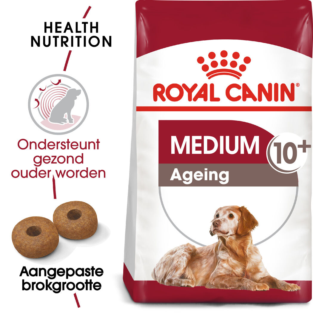 Royal Canin Medium Ageing 10+ - Hondenvoer - 3 - gevogelte