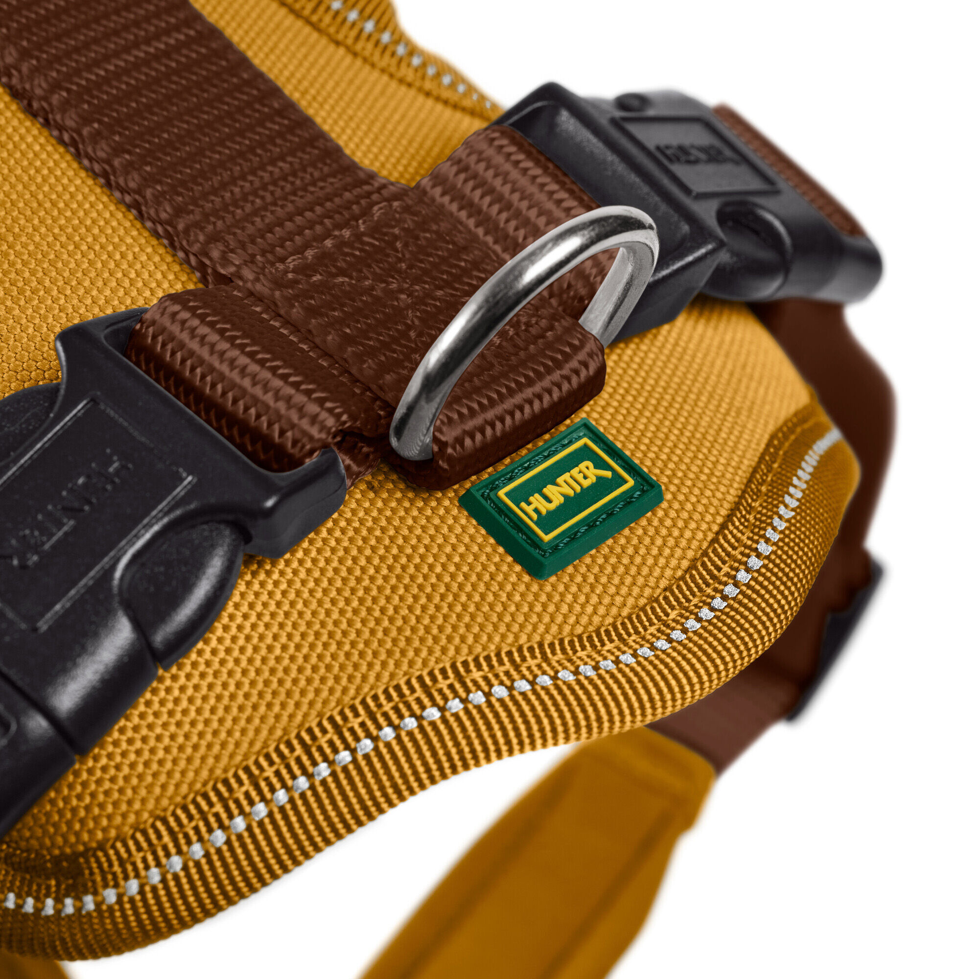 Hunter Vario Plus - Y-tuig Hond - 44.00 cm - Bruin - 14.50 cm - L - 91.00 cm - 3.00 cm