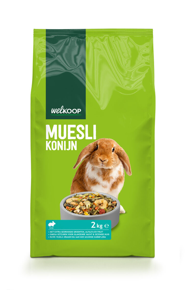 Welkoop Muesli - Konijnenvoer Welkoop Muesli - Konijnenvoer