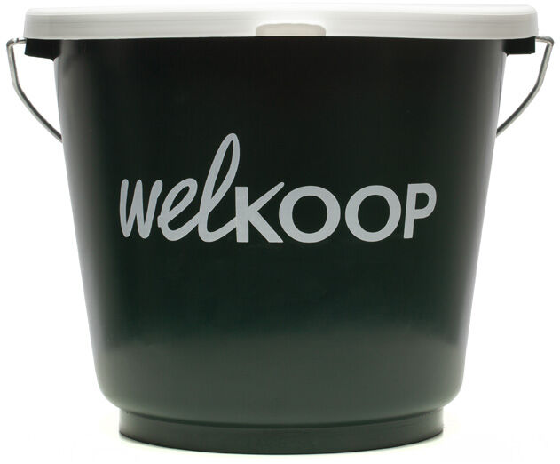 Welkoop Voeremmer met Deksel 12L