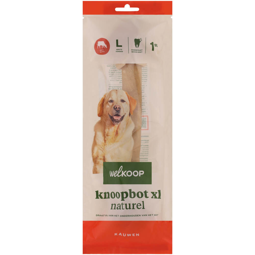 Welkoop - Knoopbot XL - Naturel - rund - XL Welkoop - Knoopbot XL - Naturel - rund - XL