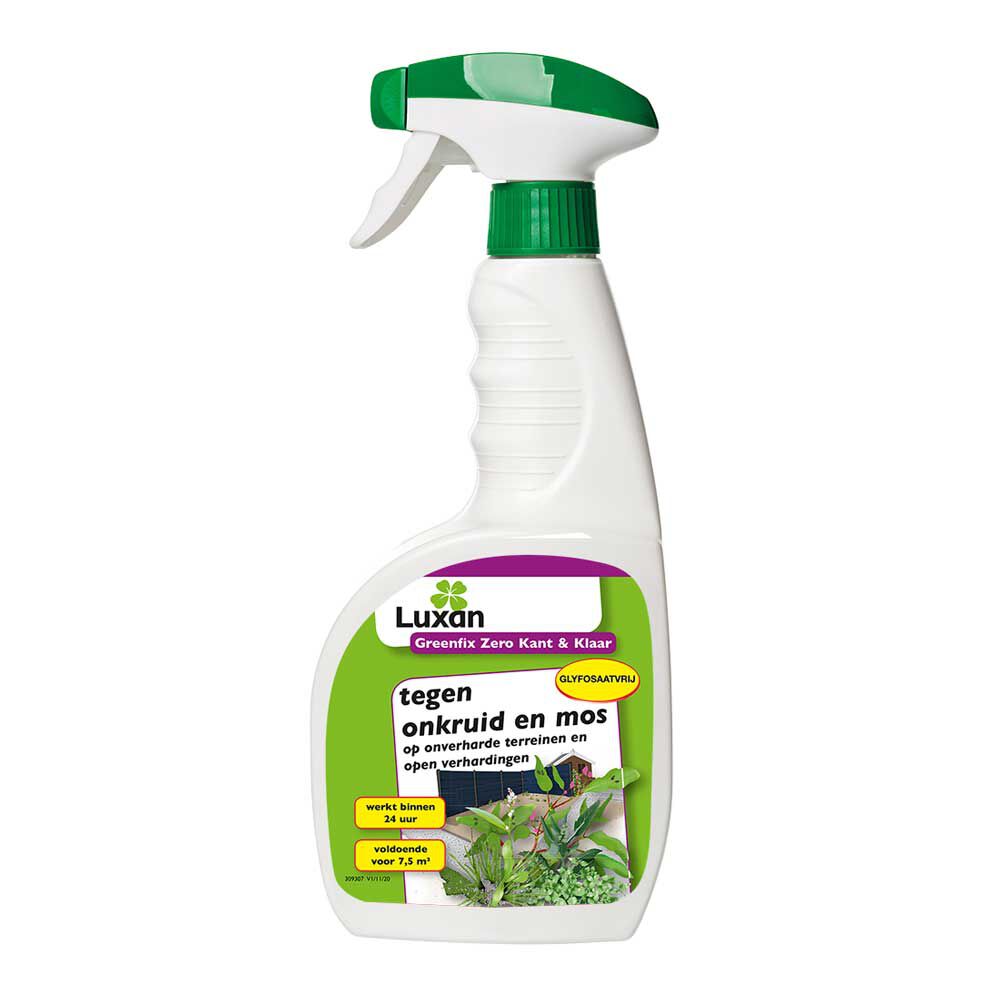 Luxan Greenfix Zero Kant & Klaar - tegen onkruid en mos Luxan Greenfix Zero Kant & Klaar - tegen onkruid en mos