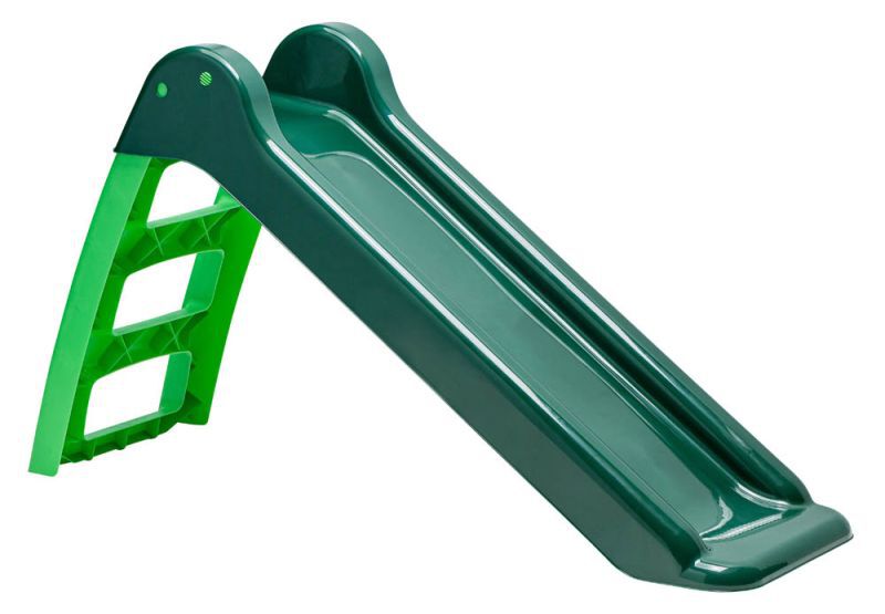 Swing King - Glijbaan met trap - Groen - Kunststof
