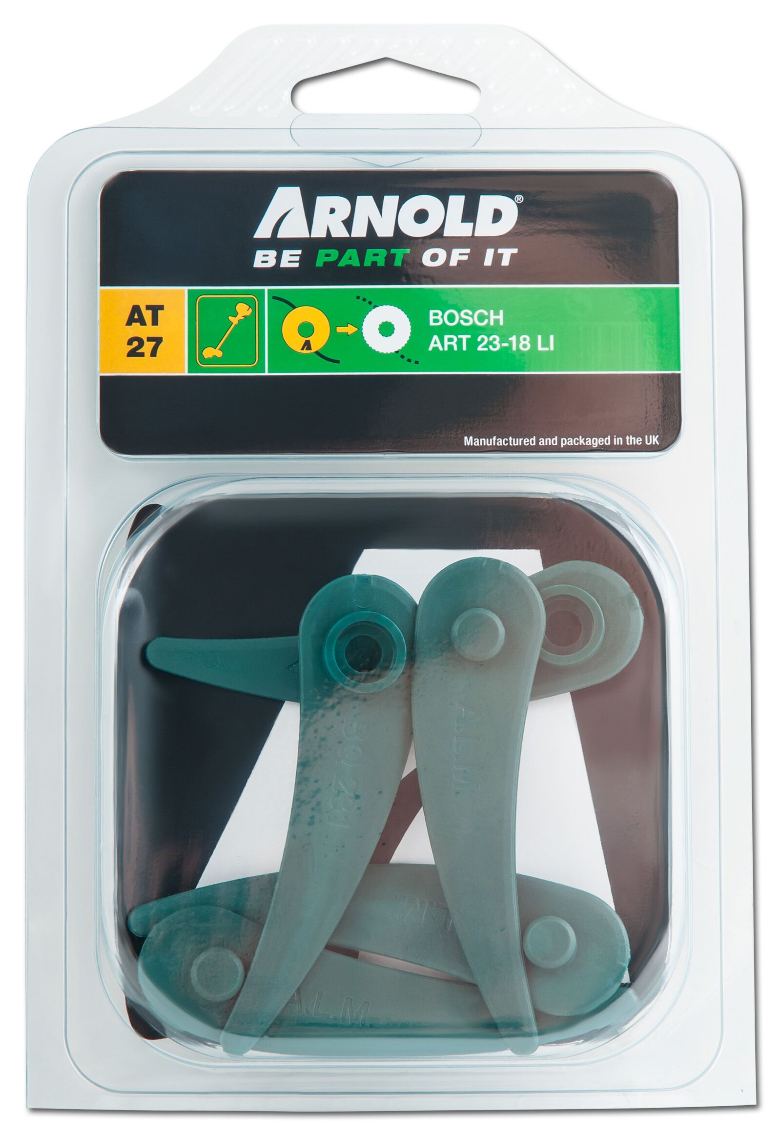 Arnold AT27 Vervangingsmes - Trimmermesje - 5 stuks