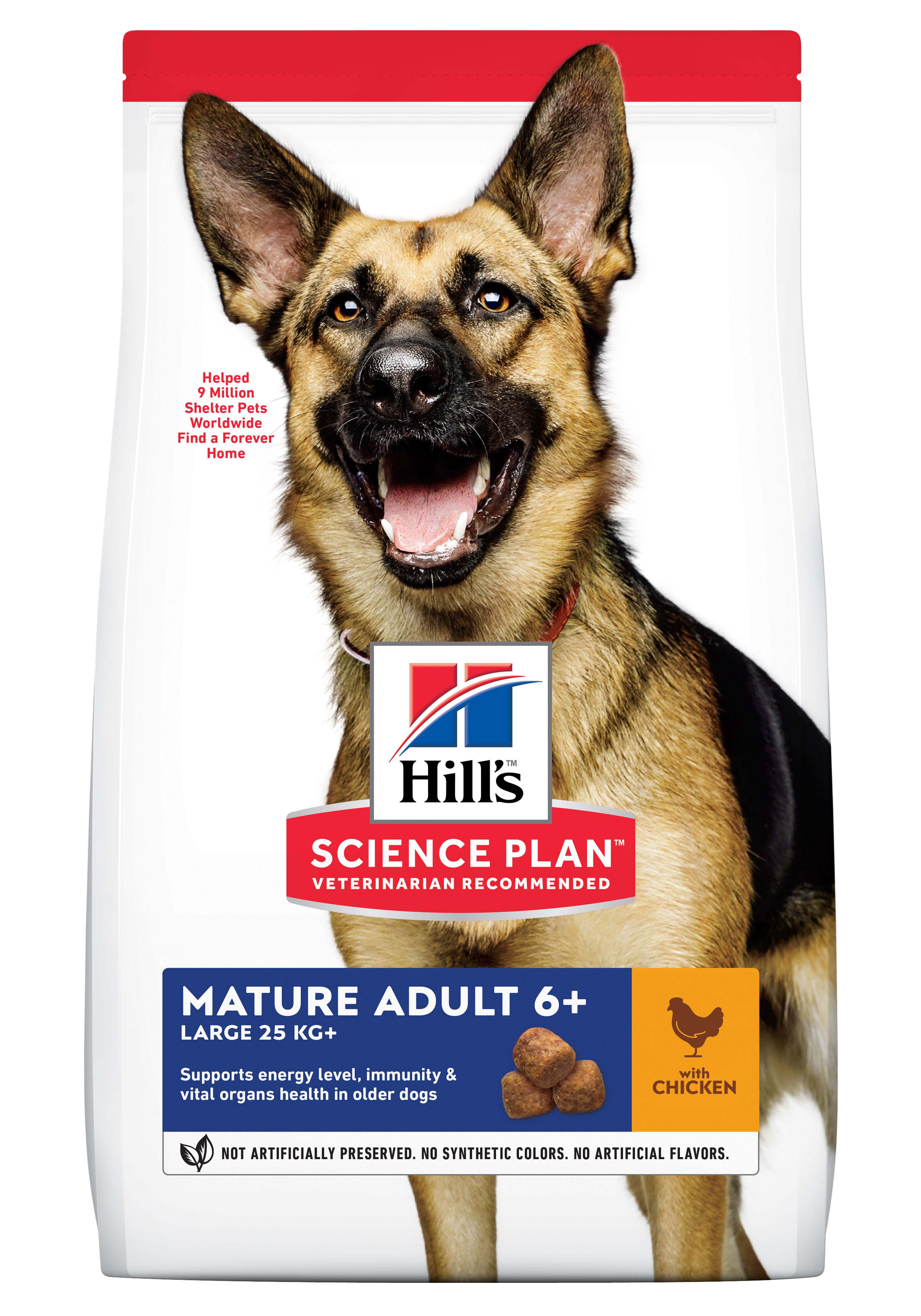 Hill's Science Plan Mature Adult 5+ Active Longevity - Hondenvoer Hill's Science Plan Mature Adult 5+ Active Longevity - Hondenvoer