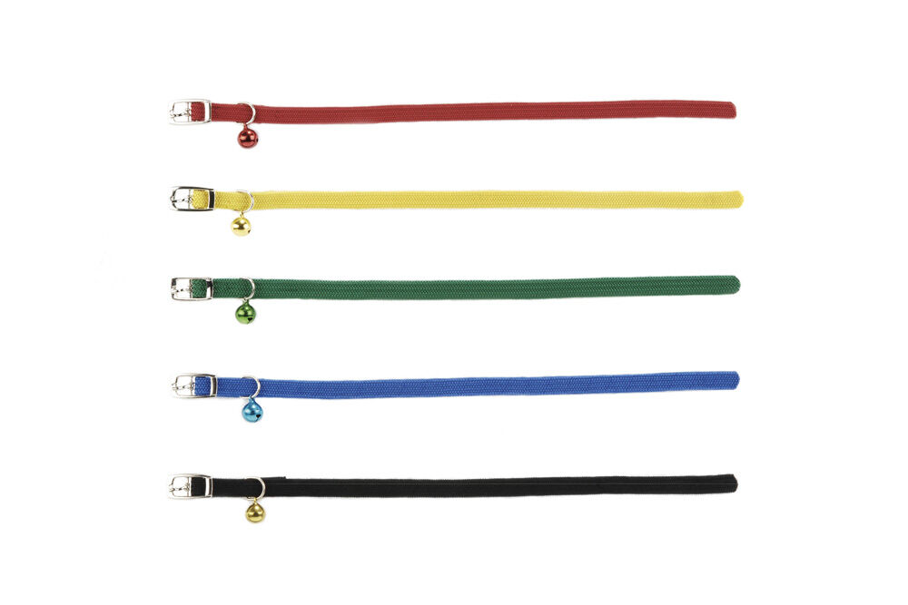 Beeztees - Kattenhalsband - 29 cm - Blauw - 6 mm