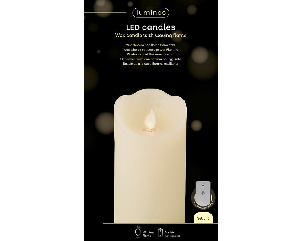 Lumineo LED Kaarsen - Kerstverlichting Lumineo LED Kaarsen - Kerstverlichting