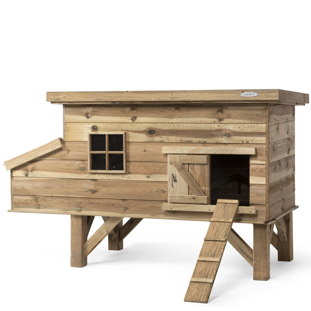 Voldux Finn - Kippenhok - 110.00 cm - Naturel - 190.00 cm - 88.00 cm