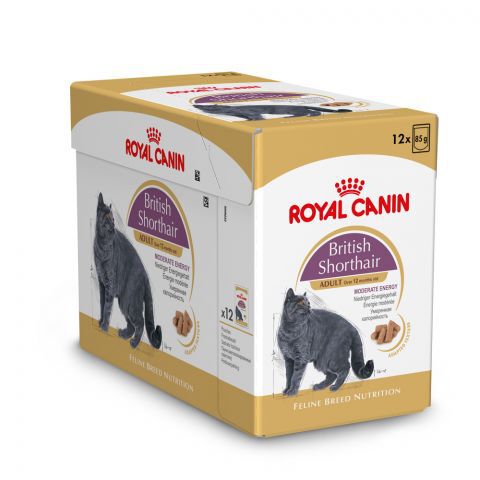 Royal Canin British Shorthair Adult Pouch - Kattenvoer Royal Canin British Shorthair Adult Pouch - Kattenvoer