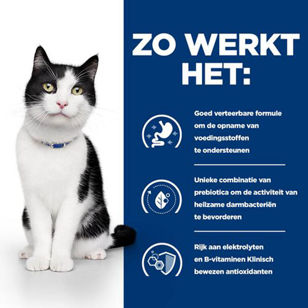 Hill's Prescription Diet Digestive Care - Kattenvoer - Kip - 8 kg