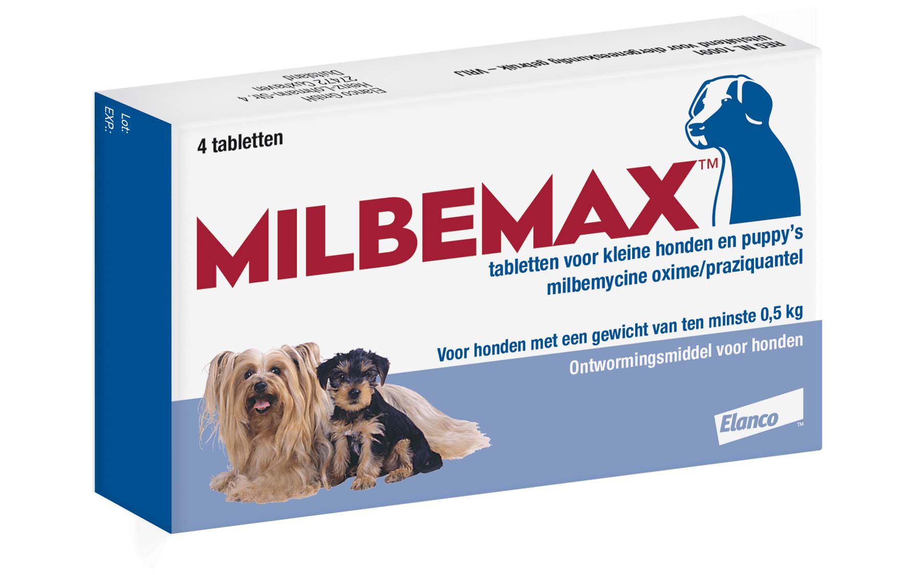 Milbemax - Ontwormen Grote Honden