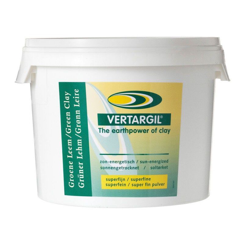 Vertargil Groene leem Grof poeder veterinair - Huidverzorging - 20.00 cm - 2500.00 - 20.00 cm - 20.00 cm