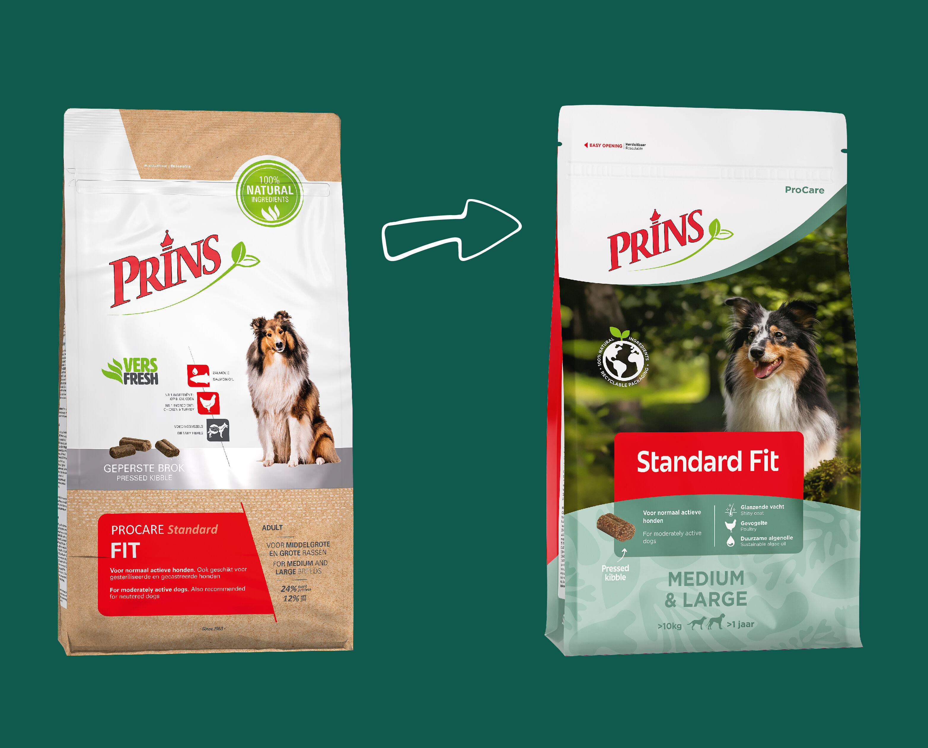 Prins ProCare Standard Fit -  Hondenvoer - 3.00 - gevogelte