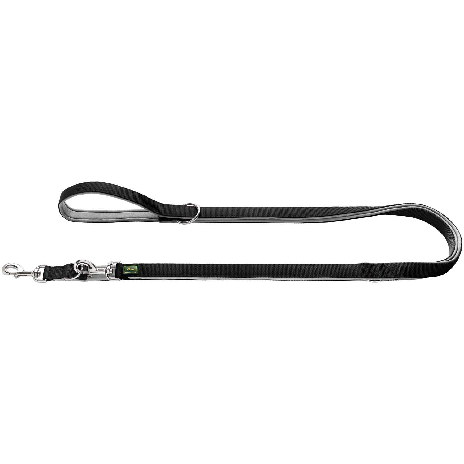 Hunter Vario Plus lijn - Hondenriem - Zwart - 200 cm