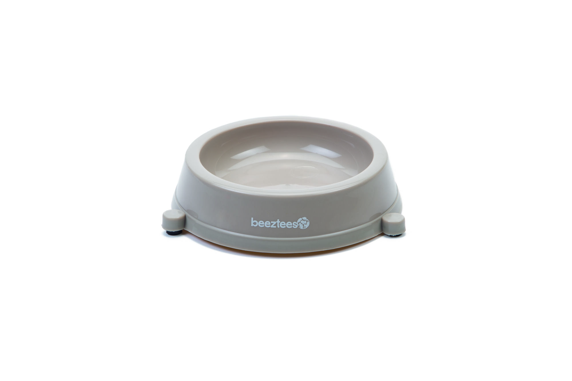 Beeztees Eetbak Antislip Kat - Voerbak - 3.50 cm - Beige - 16.00 cm - 17.00 cm