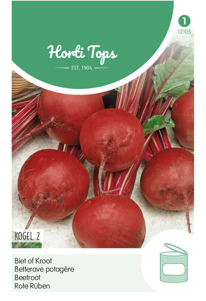 Hortitops Bieten Beta vulgaris Kogel 2 - Groentezaden Hortitops Bieten Beta vulgaris Kogel 2 - Groentezaden