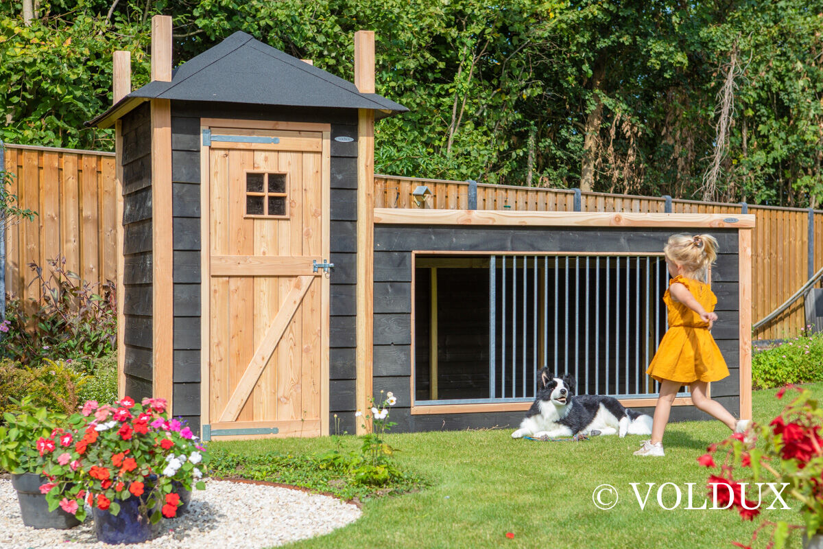 Voldux Siem - Hondenkennel - 235x150x392 cm