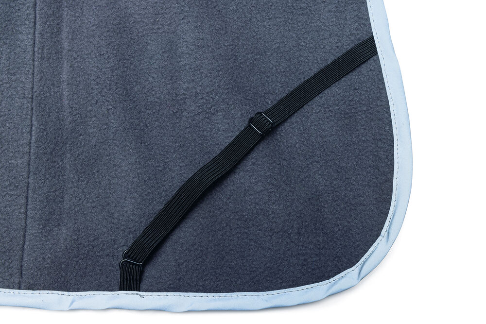 Beeztees Caro reflecterend - Honden regenjas - grijs - 24 cm - XS