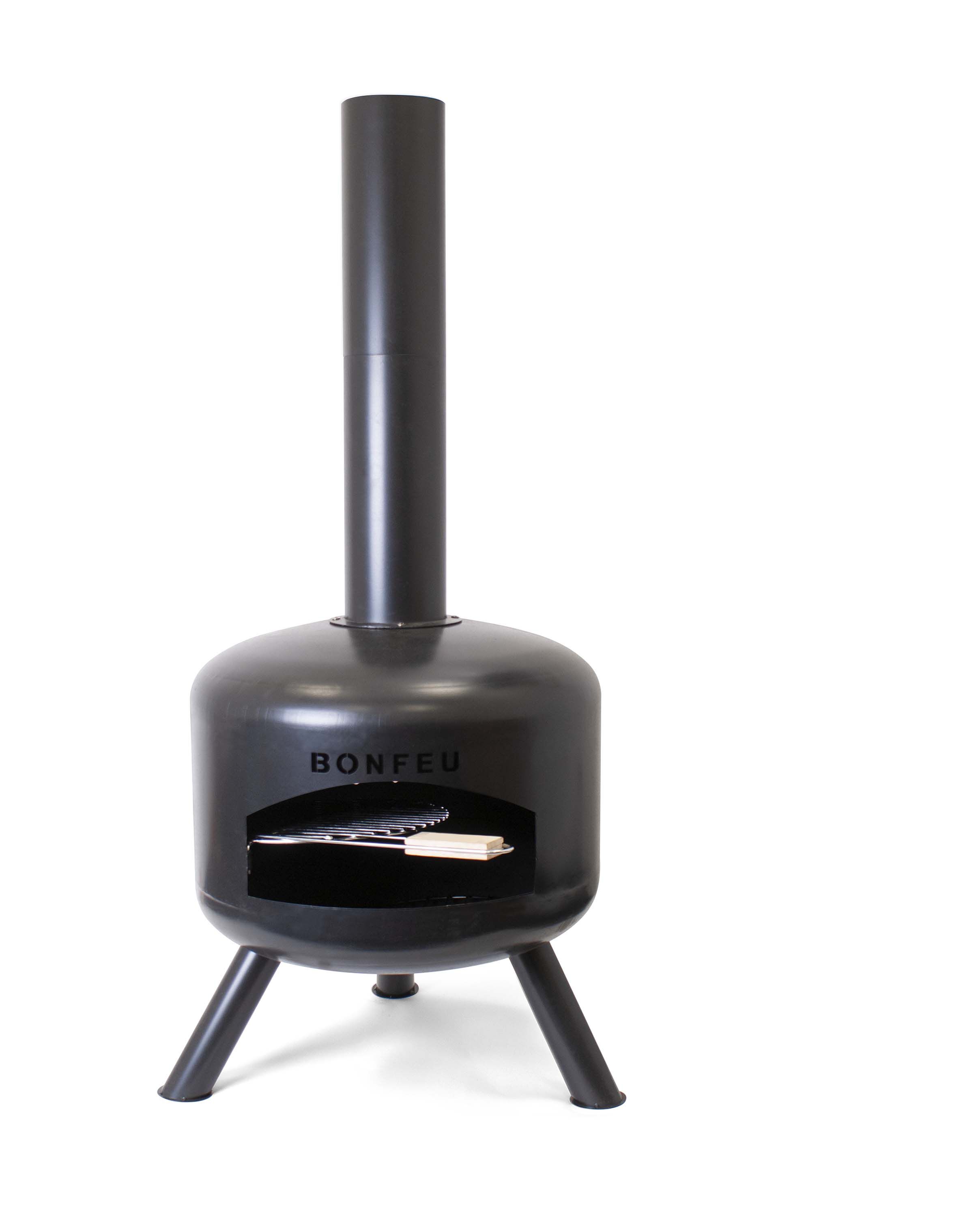 BonFeu BonGiro - Tuinhaard - Rond - Zwart - Staal - 55 cm