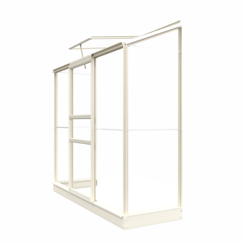 Royal Well Emma II - Muurkas - 194.00 cm - Wit - Veiligheidsglas - 194.00 cm - 69.00 cm