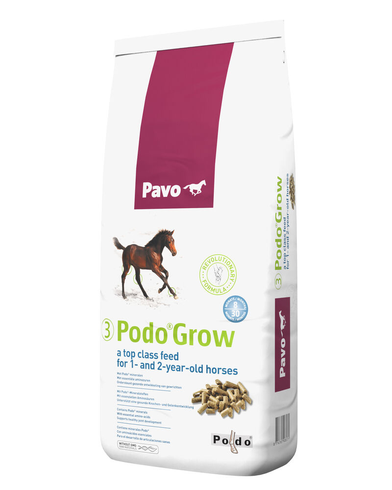 Pavo Podo Grow - Fokkerij - Paardenvoer - 20 - Zak