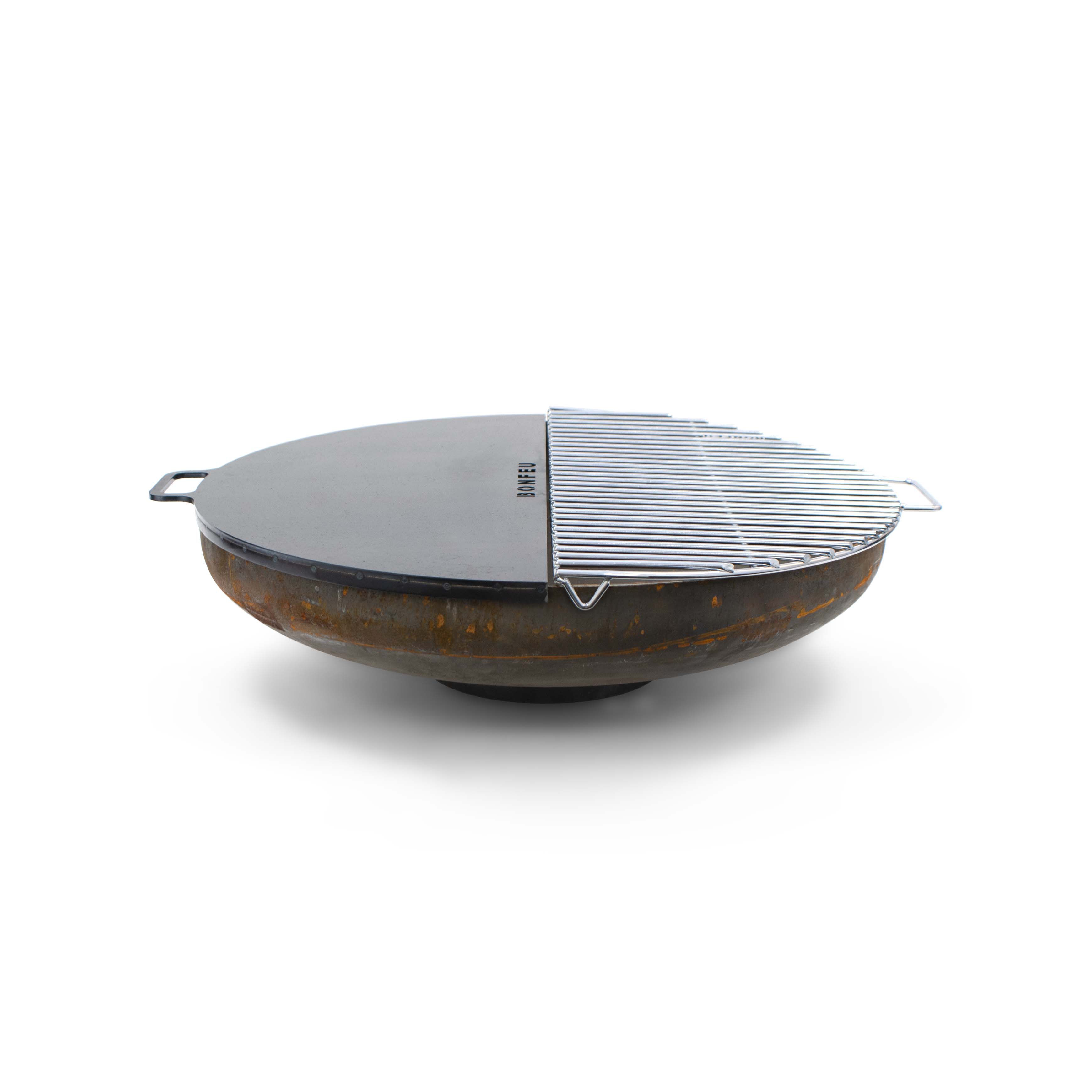 BonFeu Halve Plancha - Bakplaat - Rond - 1.00 cm - 1.00 cm - Staal - 120.00 cm - 1.00 cm