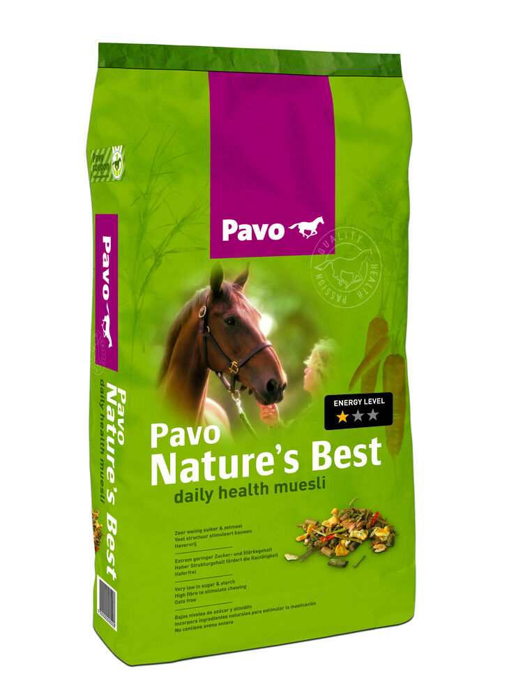 Pavo Nature's Best - Basisvoeding - 550.00 - Bigbox