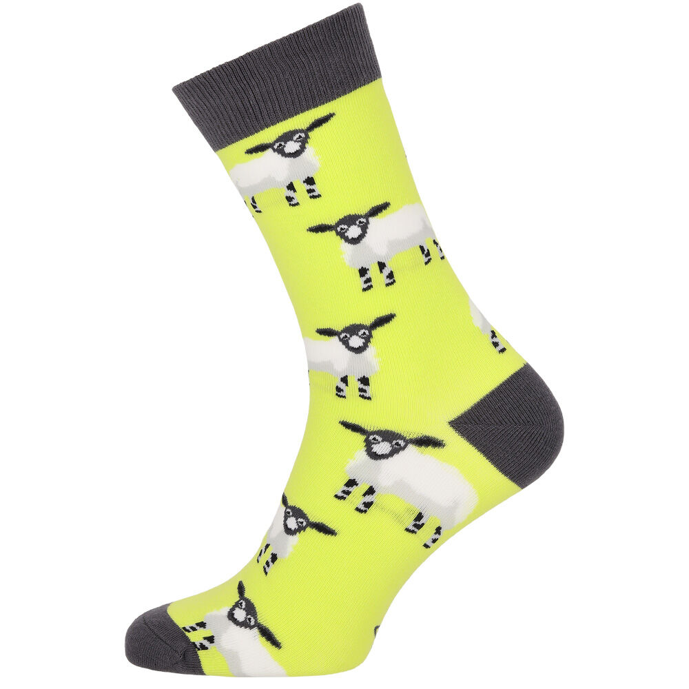 Welkoop Fun Schaap - Sokken - Geel - 35-38