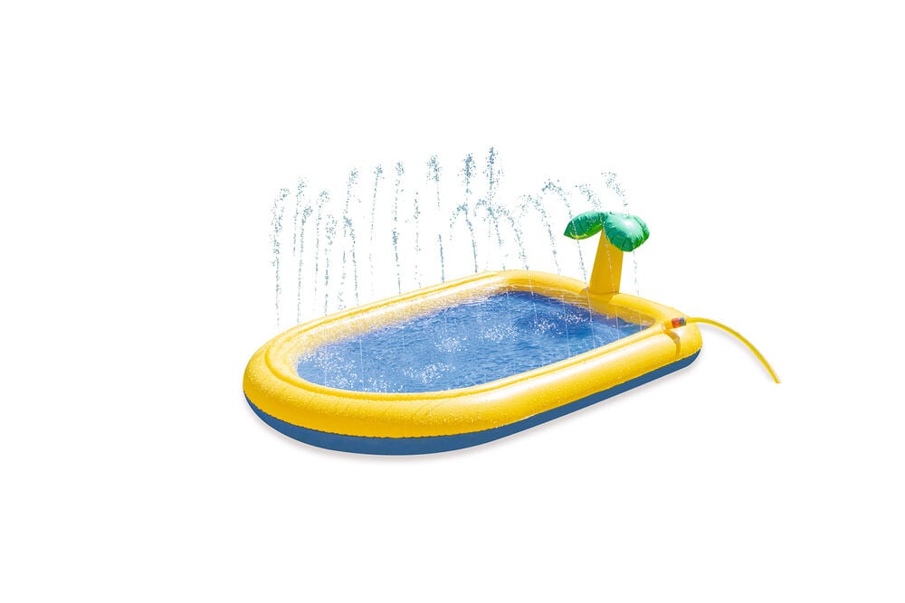 Beeztees Palmy - Hondenzwembad - Geel - 35x26.7x6 cm