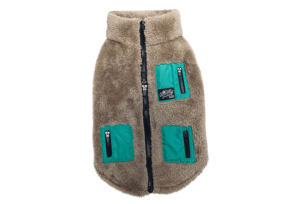 Beeztees Teddy - Hondenjas - 1.00 cm - taupe - 1.00 cm - 40.00 cm - M/L - 40.00 cm