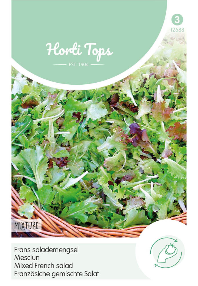 Horti Tops Mesclun Frans salademengsel - Sla Horti Tops Mesclun Frans salademengsel - Sla